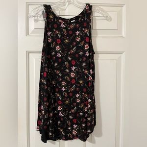 Old Navy floral print tank top